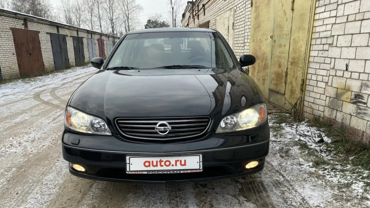 Новый Nissan Maxima, простоявший в гараже 19 лет, купили всего за 9 дней