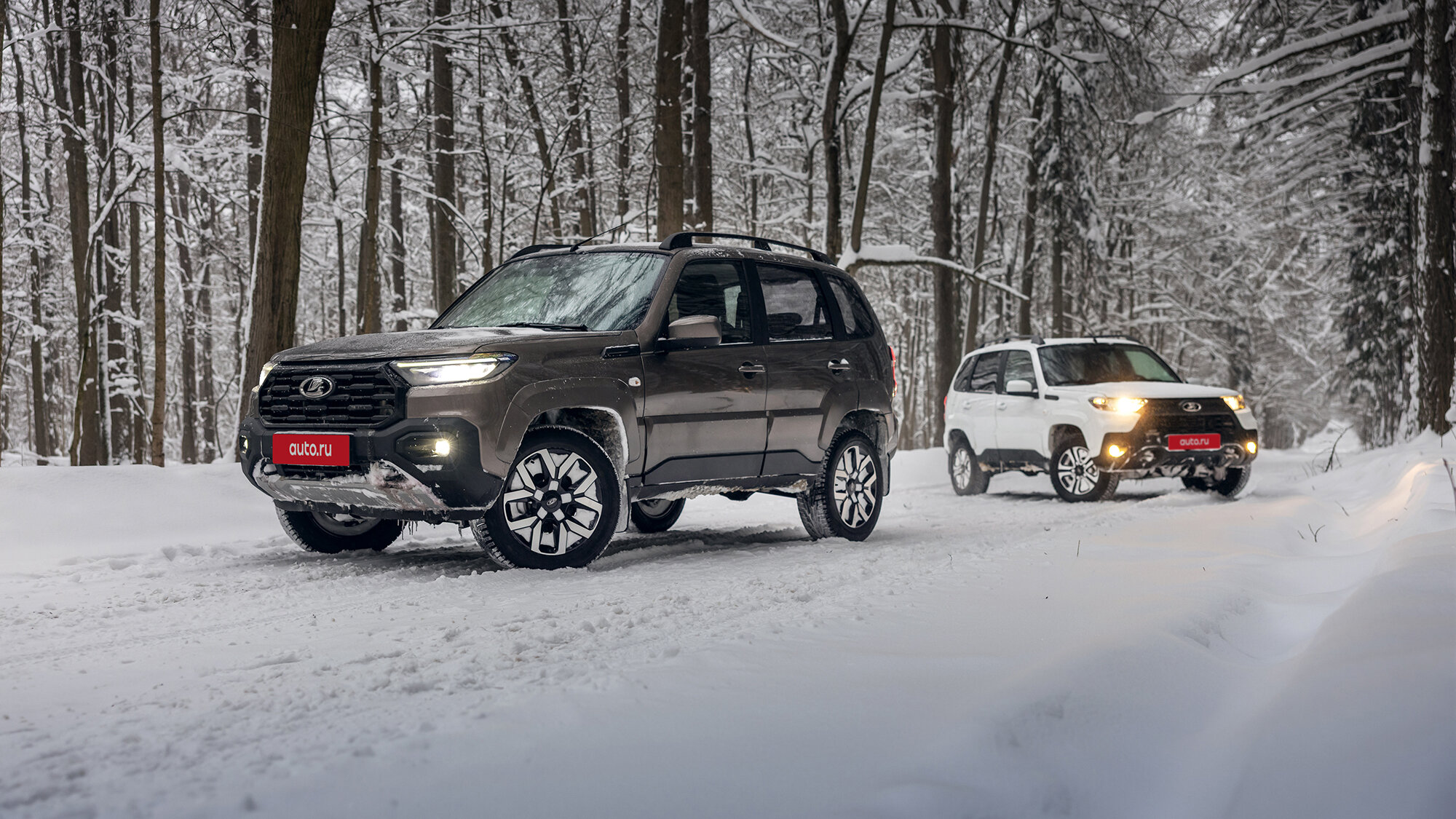 Новая Lada Niva Travel против старой: топим в снегу и не только радикально разные «восьмиклопы»