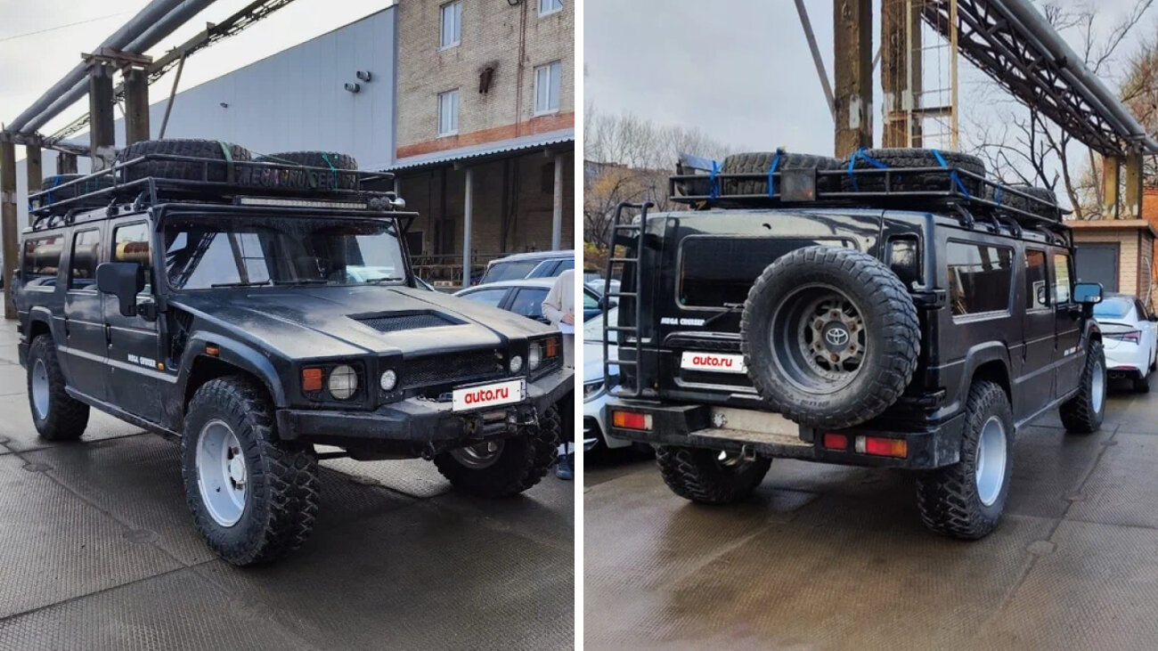Редчайший внедорожник Toyota Mega Cruiser продают на Авто.ру по цене восьми УАЗ Патриот