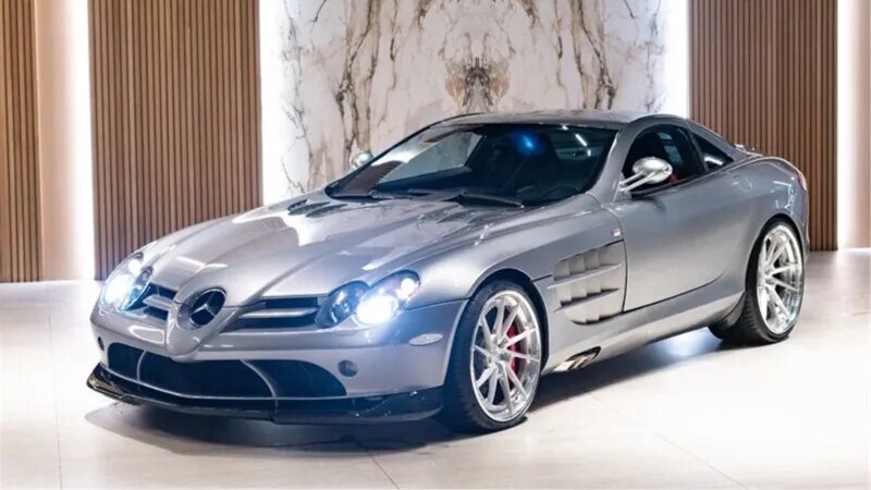 Редчайший Mercedes-Benz SLR McLaren, принадлежавший Майклу Джордану, выставили на продажу