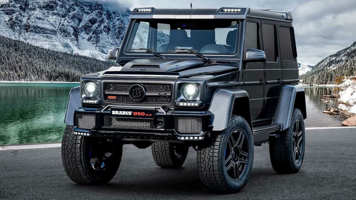 Brabus попрощался со старым «Геликом» спецверсией за полмиллиона евро