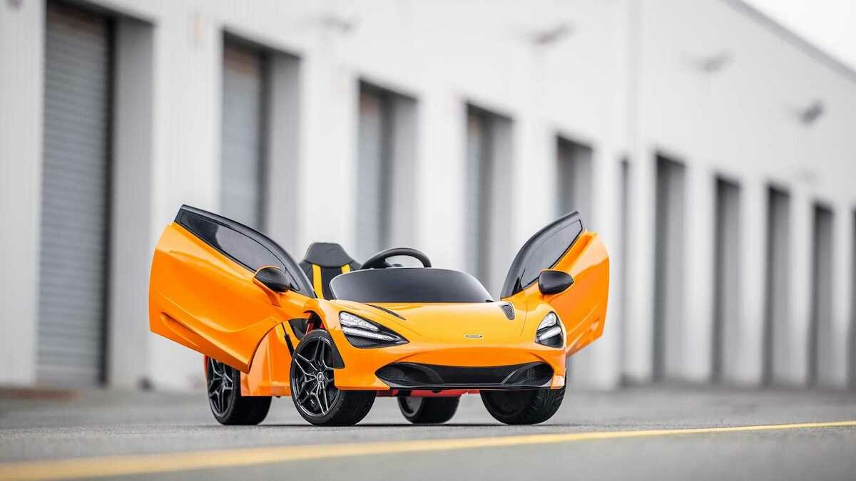 Марка McLaren выпустила электрический 720S. Для детей