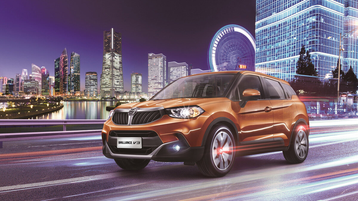 В Россию привезли китайский кроссовер с «ноздрями» от BMW