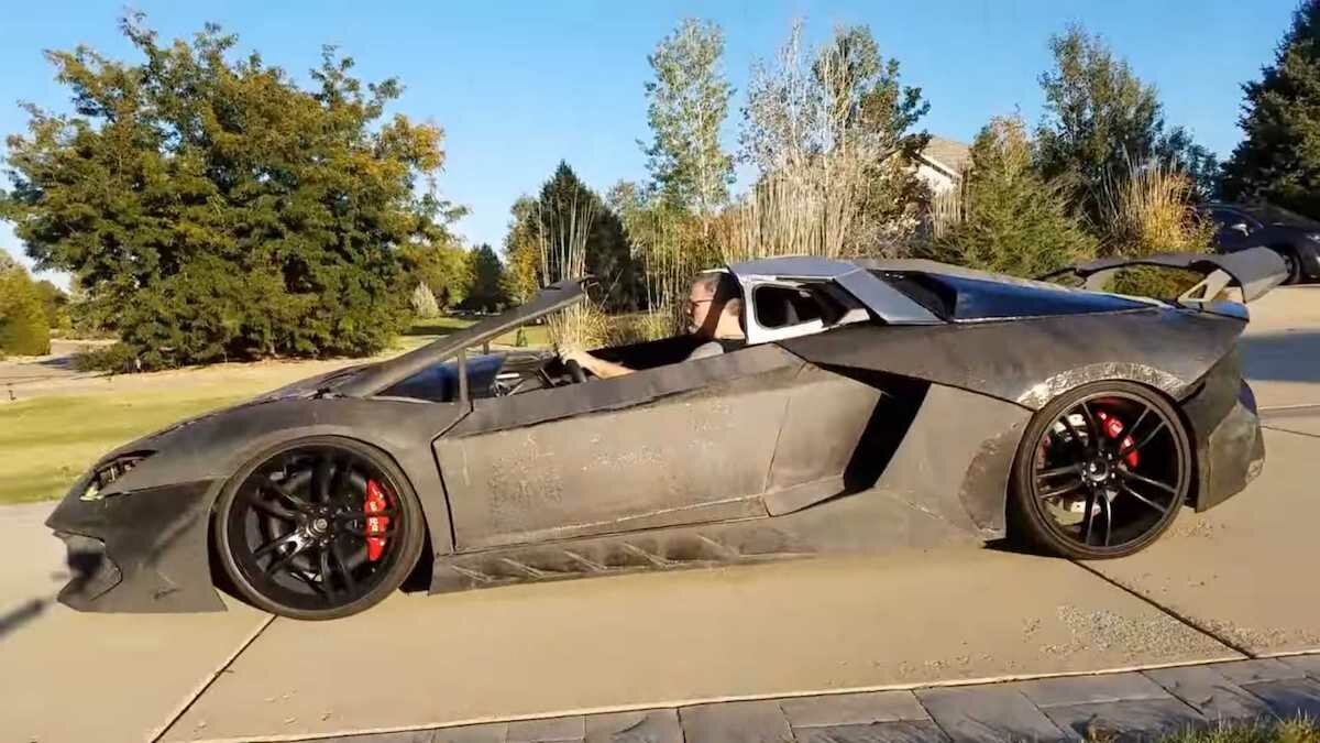 Американец напечатал Lamborghini Aventador на 3D-принтере