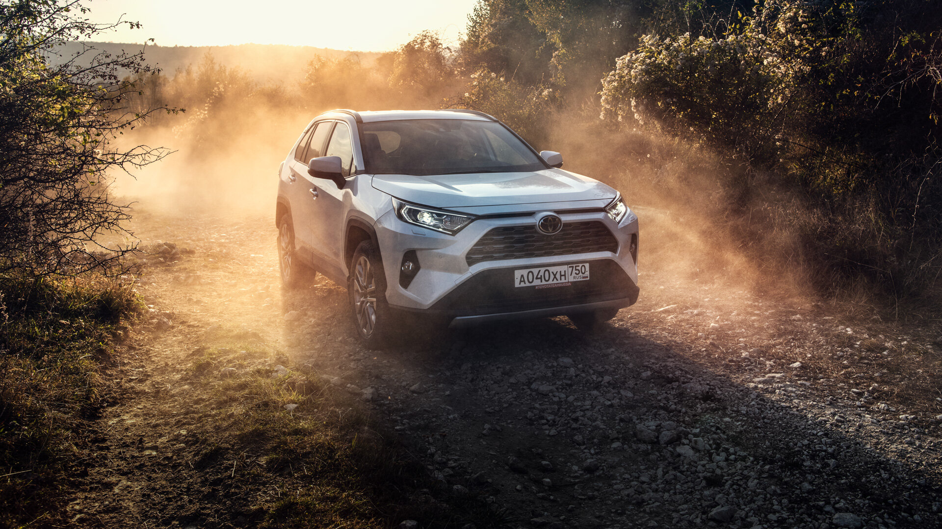 Антидемпинг: первый тест нового кроссовера Toyota RAV4