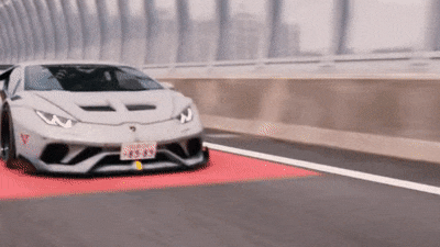 Прокачанный Lamborghini Huracan от Liberty Walk показали на видео