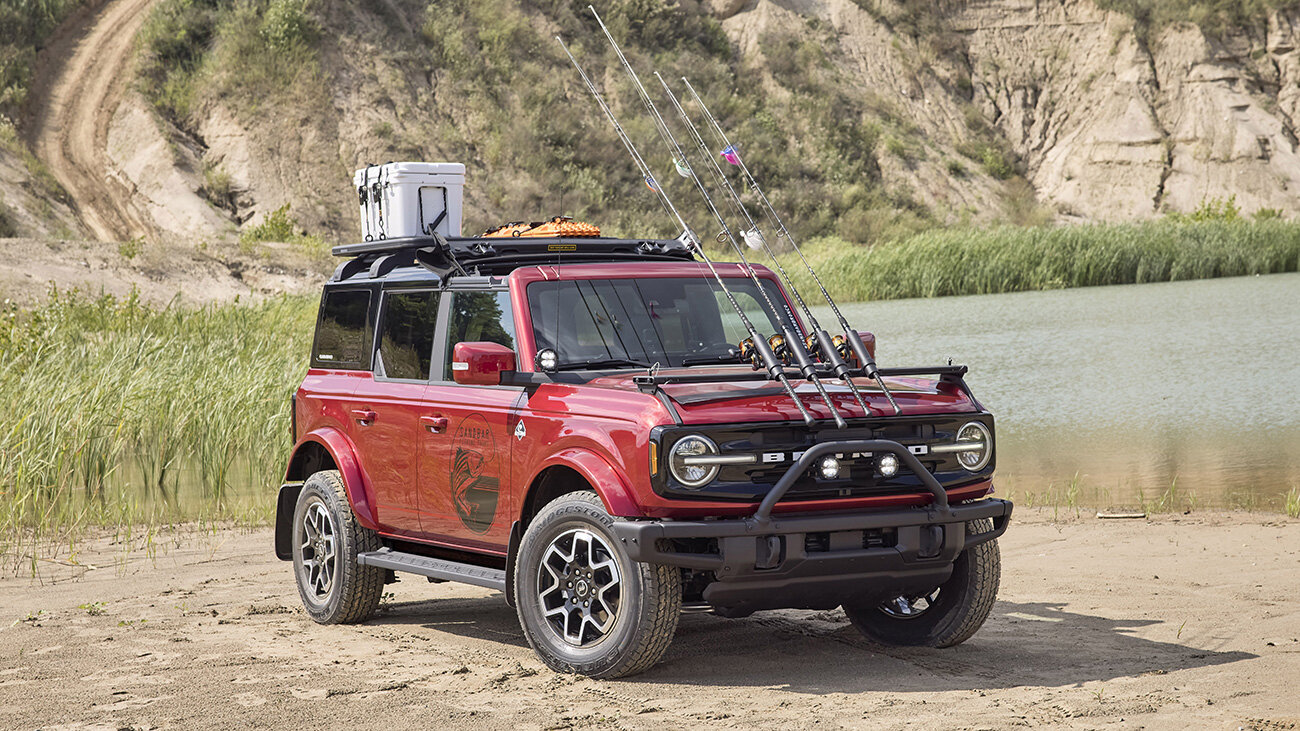 Марка Ford отметила 55-летие Bronco пятью концептами для любителей активного отдыха