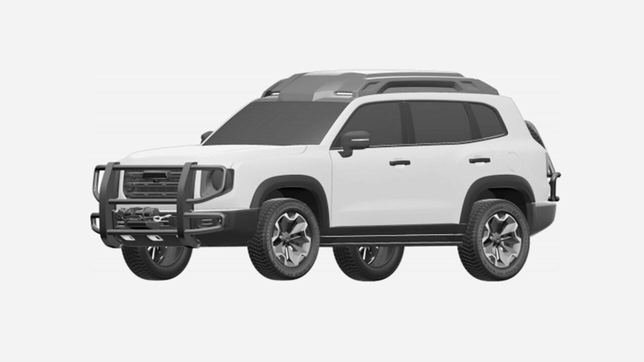 Внедорожная модификация Haval Big Dog рассекречена на патентах