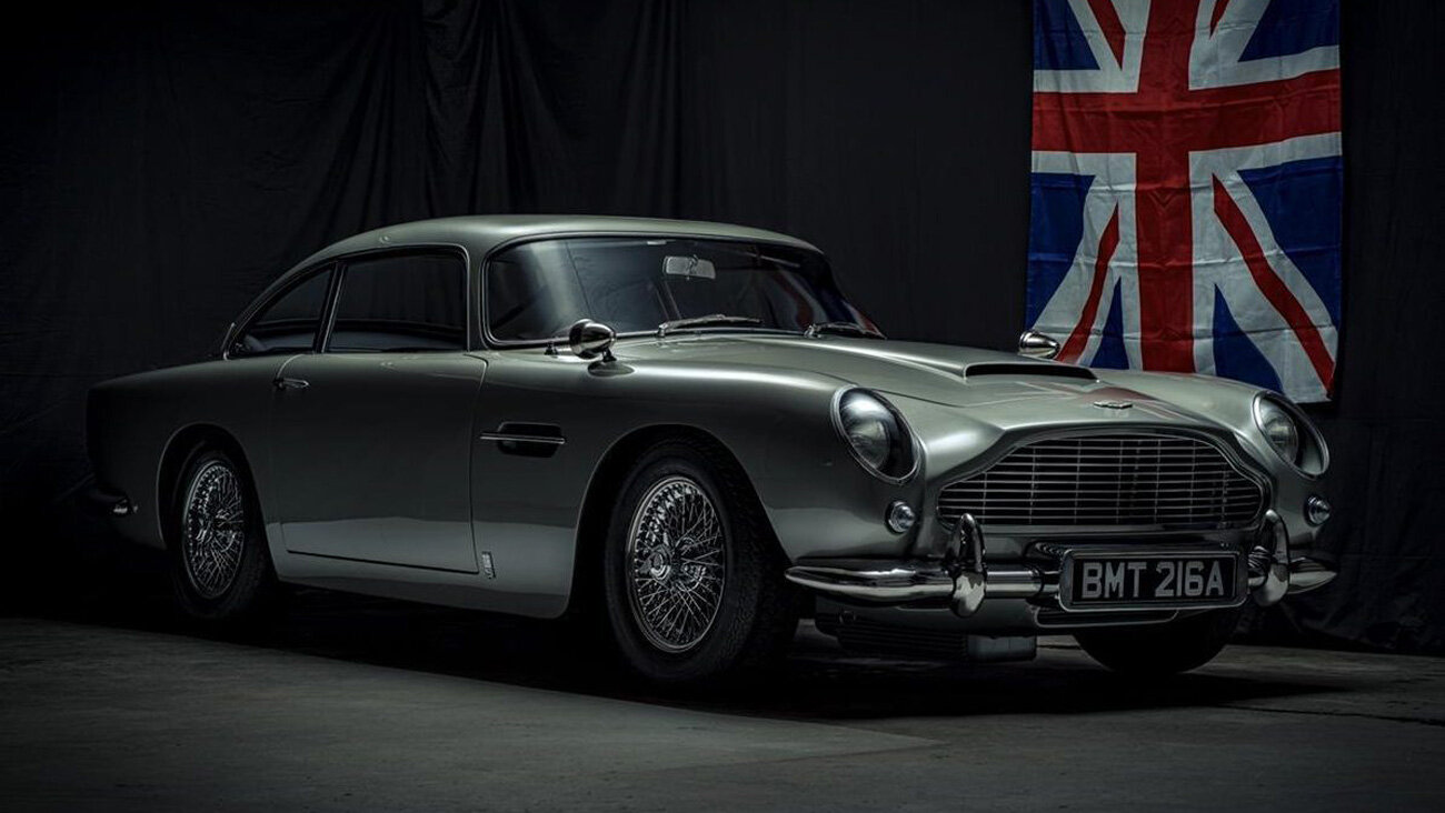 Aston Martin DB5 как у супершпиона 007 продали за 16 миллионов рублей. Но он ненастоящий
