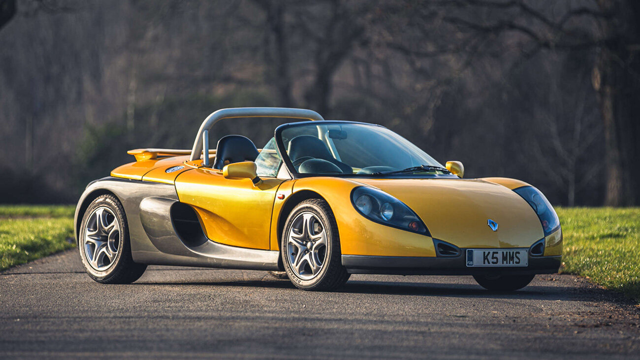 С молотка уйдёт редчайший среднемоторный спайдер от Renault 1997 года