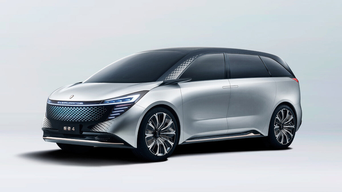Изображения китайского электроминивэна Hengchi 4 — его придумал экс-дизайнер BMW и MINI