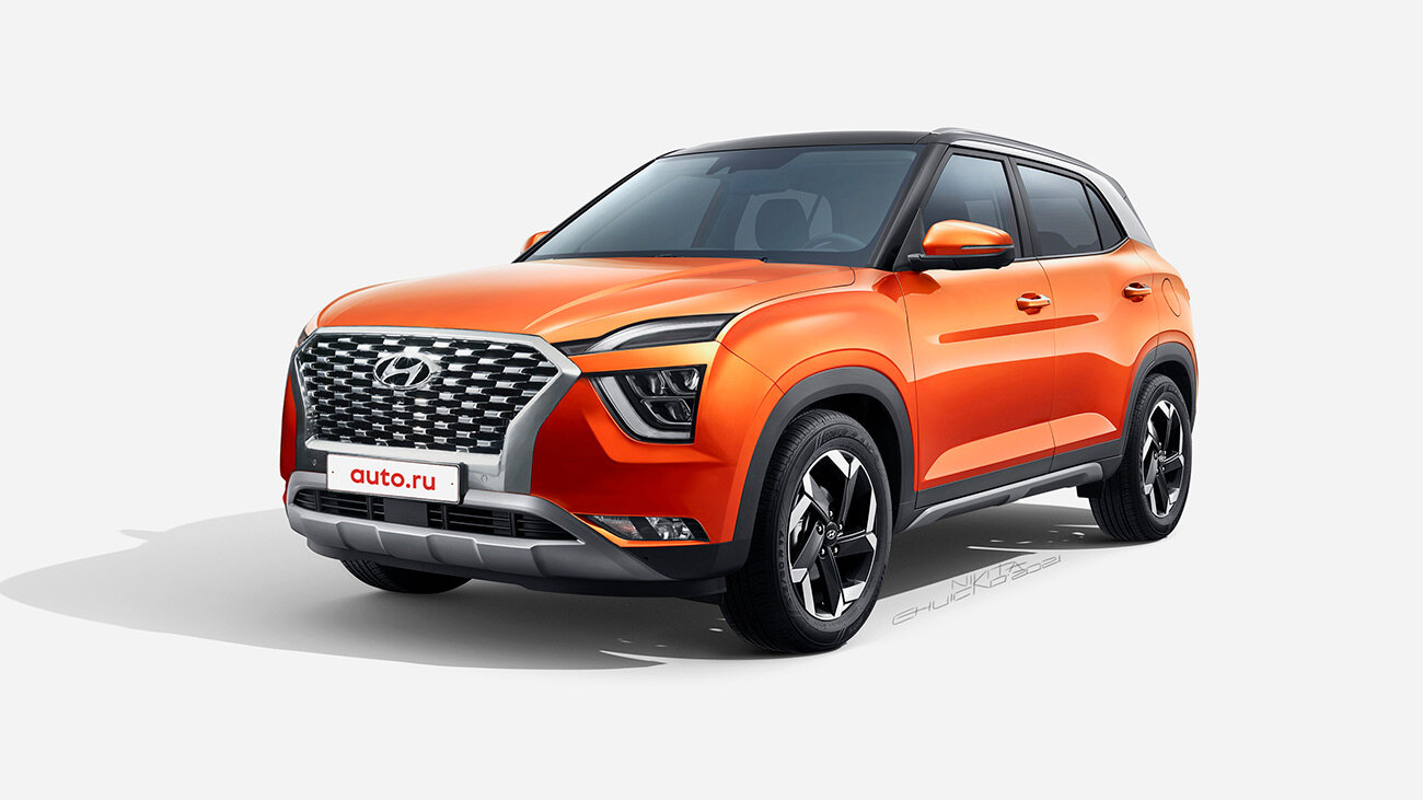 Первое изображение новой Hyundai Creta: наша версия