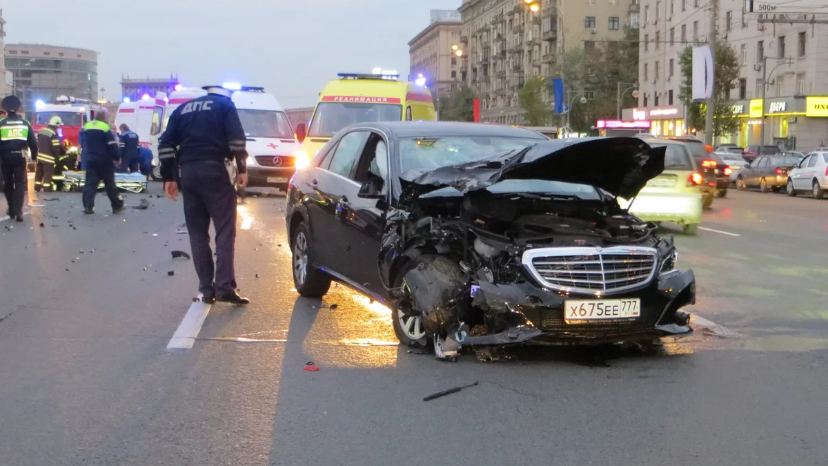 Дептранс Москвы заявил о снижении аварийности на дорогах столицы