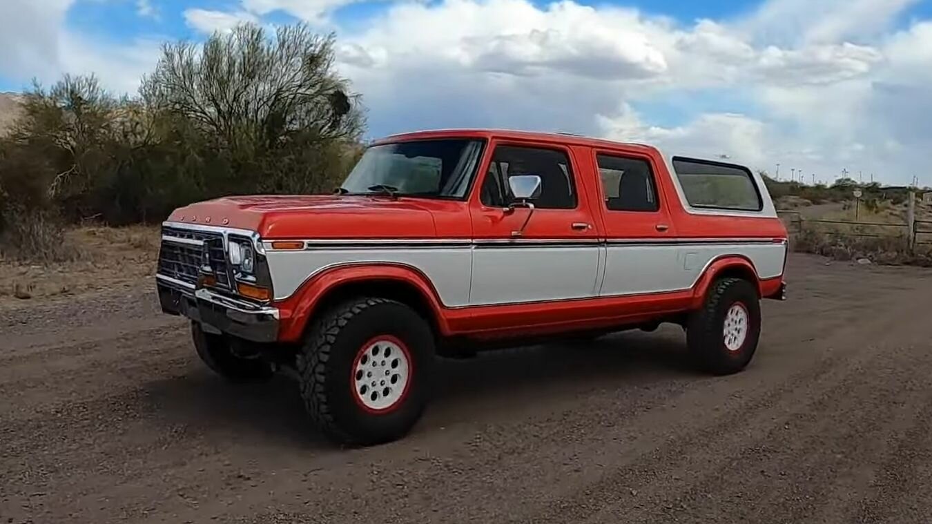 Тюнеры построили раритетный Ford Bronco, которого никогда не было