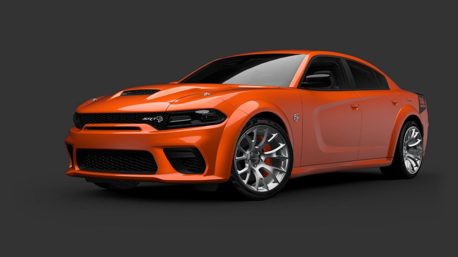 Новый «прощальный» Dodge Charger оказался ярко-оранжевым и 817-сильным