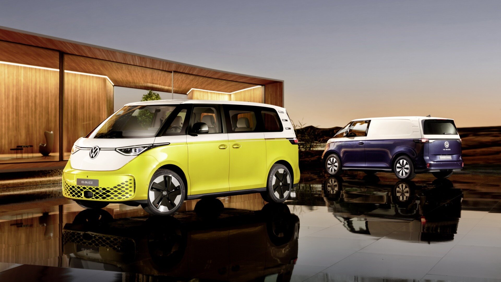 Представлены электрические минивэн и фургон VW ID. Buzz: 204 силы и 145 км/ч максимальной скорости