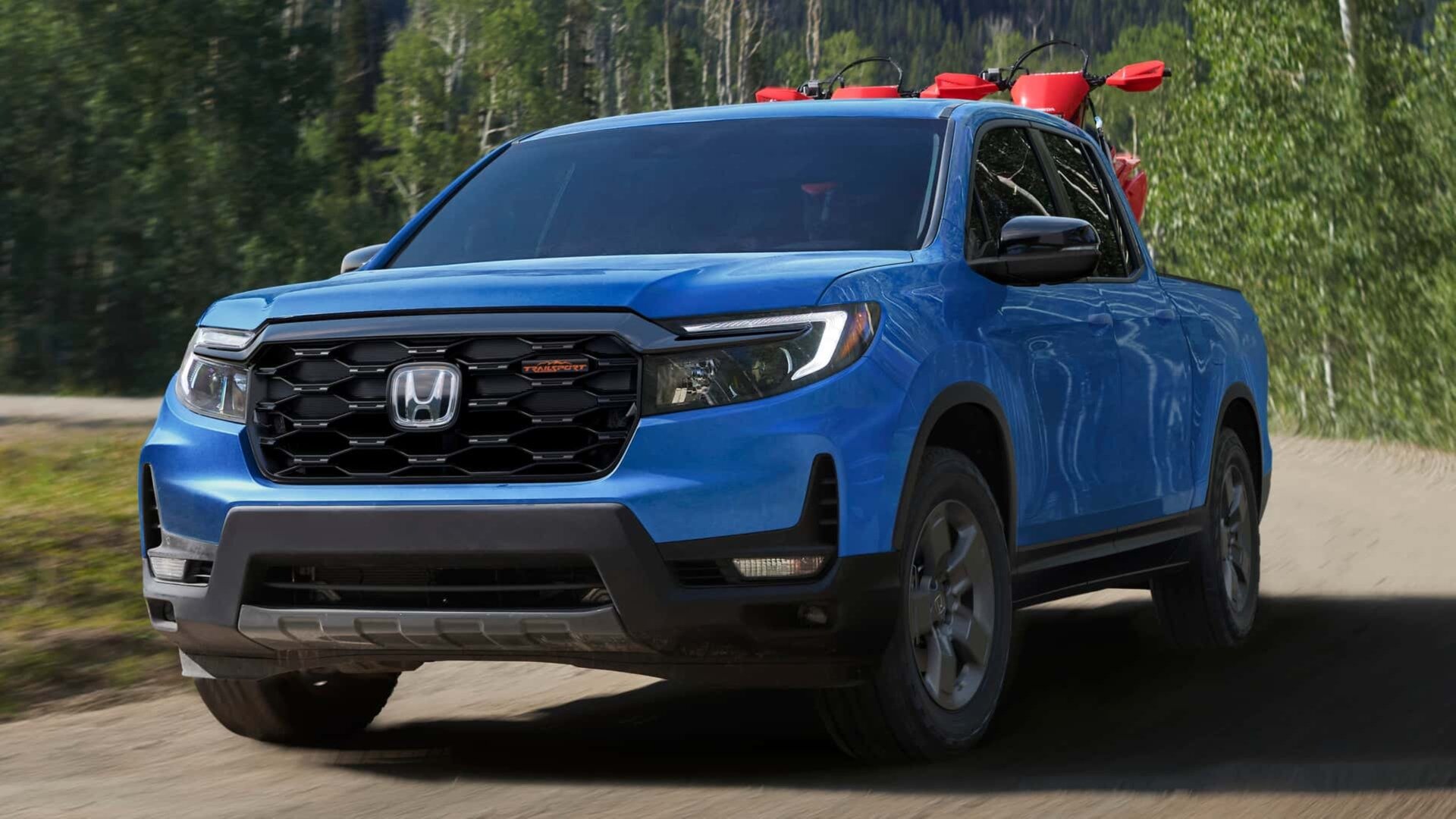 Пикап Honda Ridgeline слегка обновился и получил комплектацию TrailSport