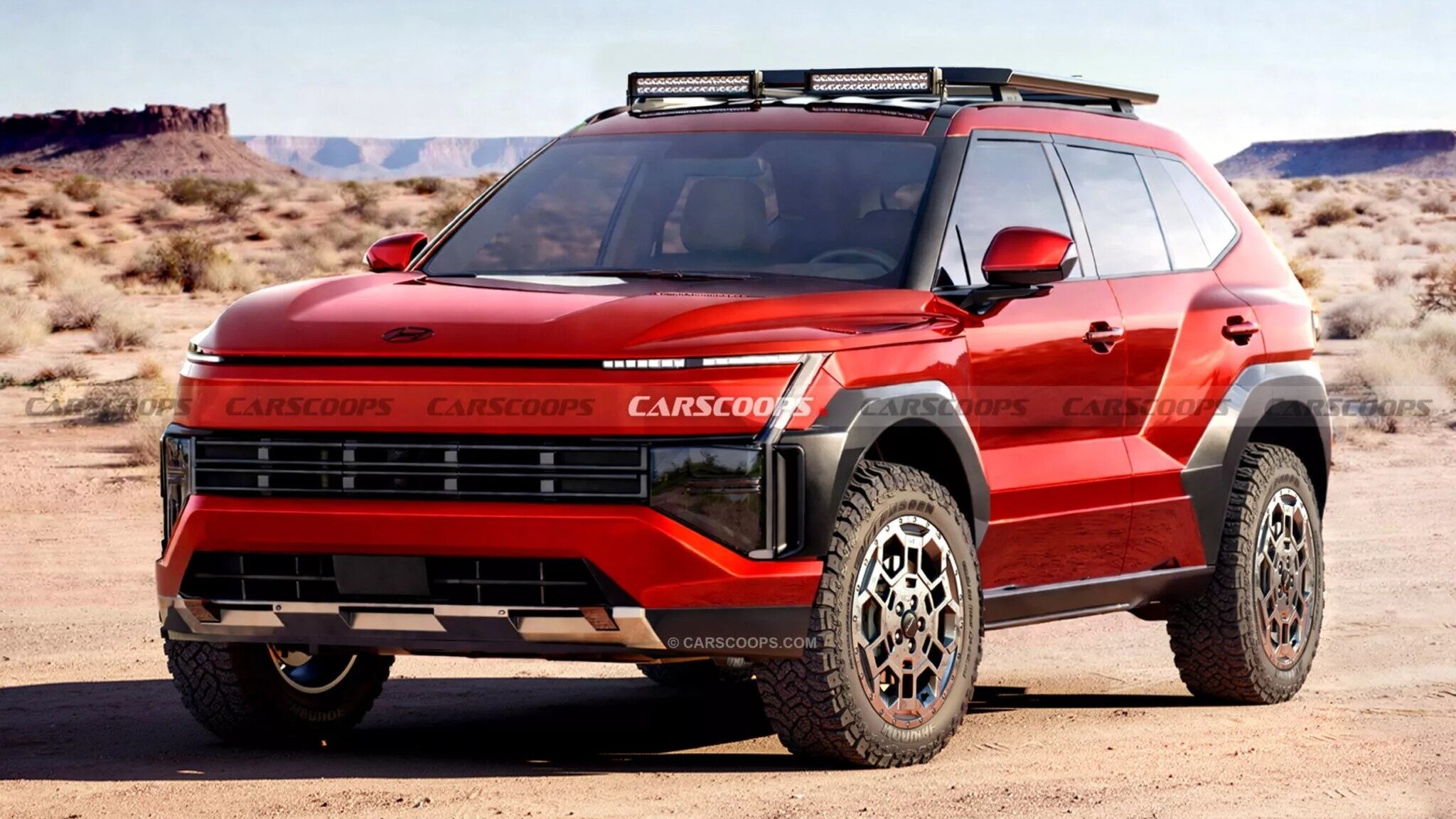 Hyundai Tucson сменит имидж: новые изображения