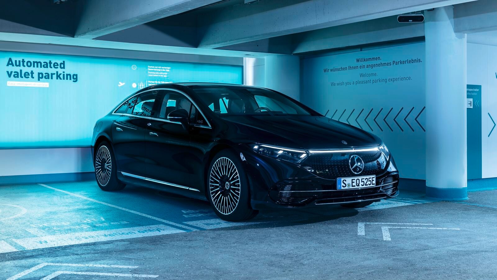 Mercedes-Benz и Bosch получили одобрение на запуск «умной» парковки для беспилотников в аэропорту Штутгарта