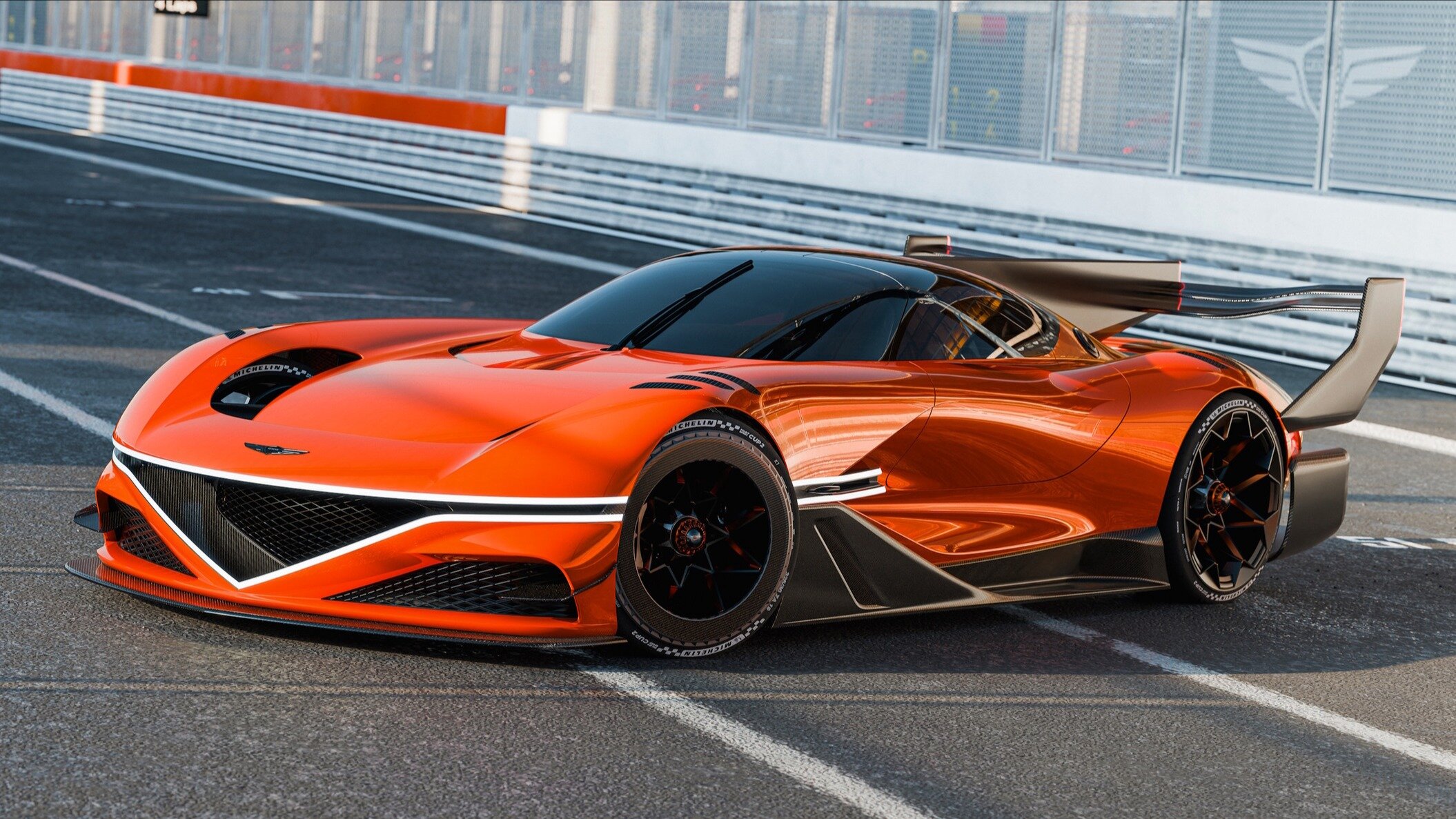 Компания Genesis представила трековый гиперкар X Gran Racer Vision Gran Turismo мощностью 1540 л.с.