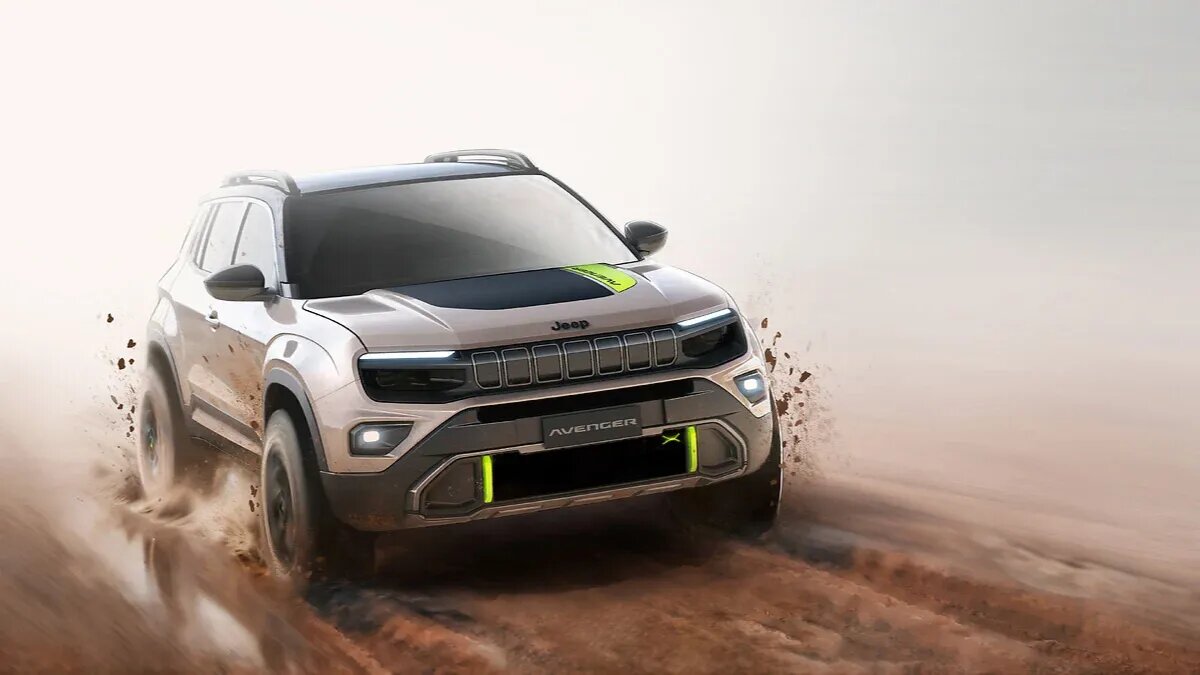 Первый полноприводный кроссовер Jeep Avenger показали на тизере