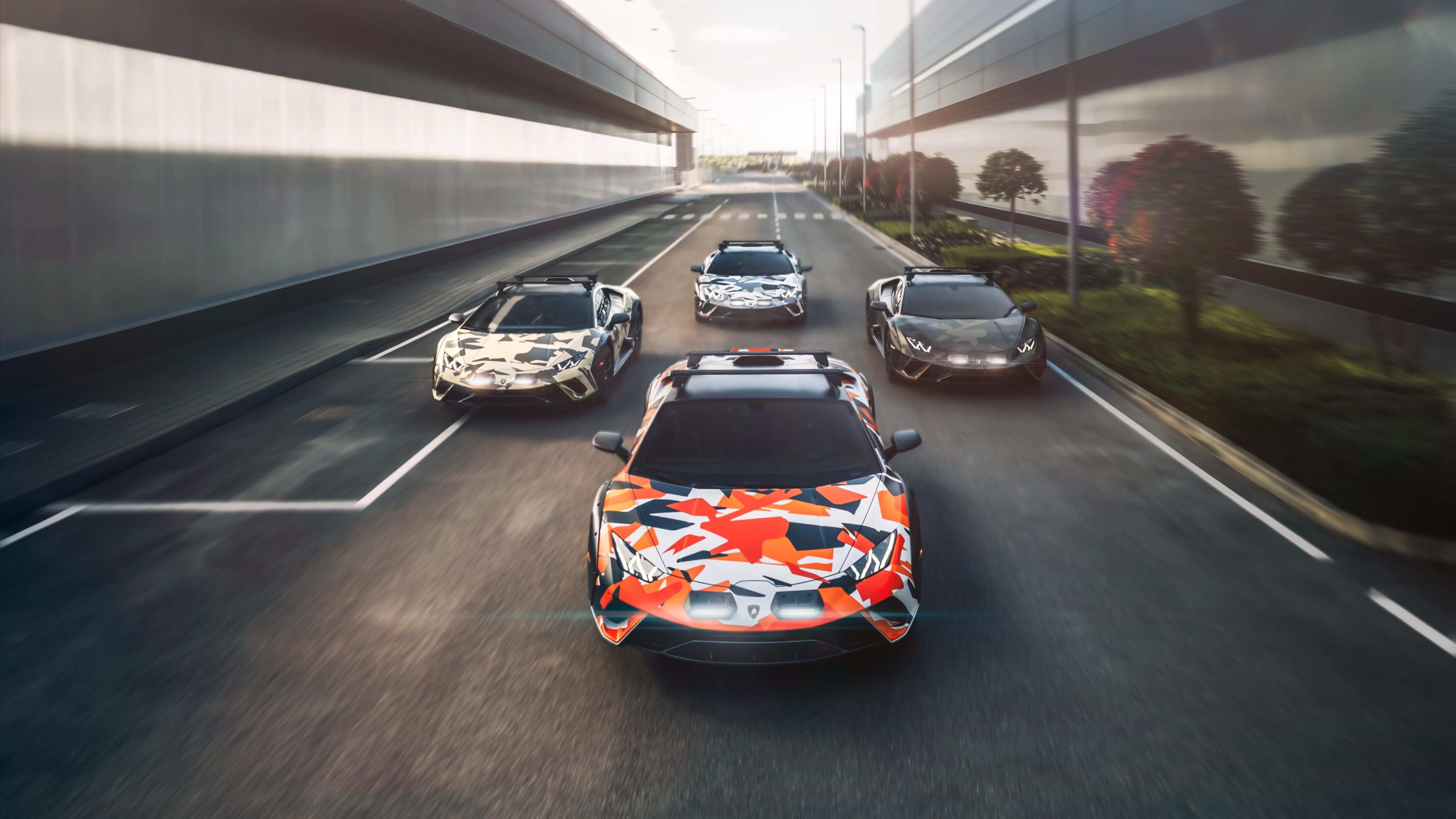 Lamborghini представила лимитированную серию кросс-купе Huracan для любителей камуфляжей