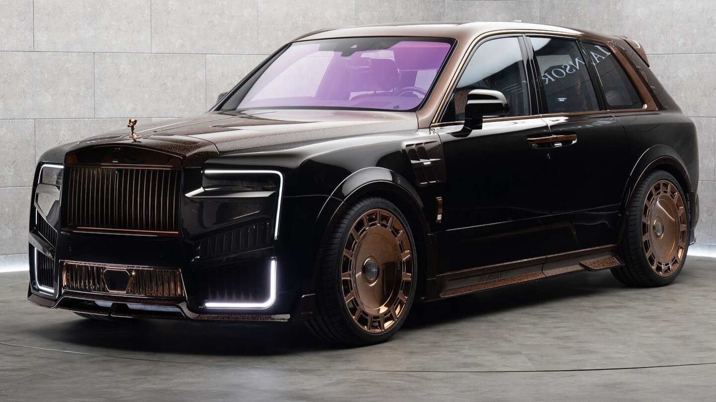 Ателье Mansory показало рестайлинговый Rolls-Royce Cullinan, доработанный в арабском стиле