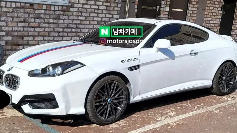 Купе Hyundai Tiburon превратили в неудачную копию BMW