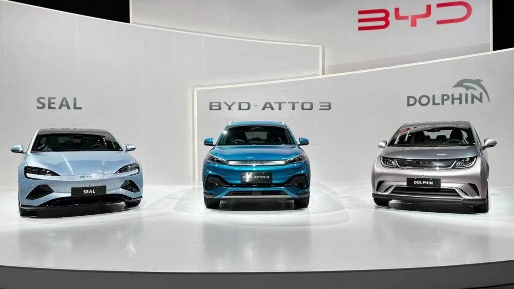 Китайский бренд BYD выходит на японский рынок с тремя моделями
