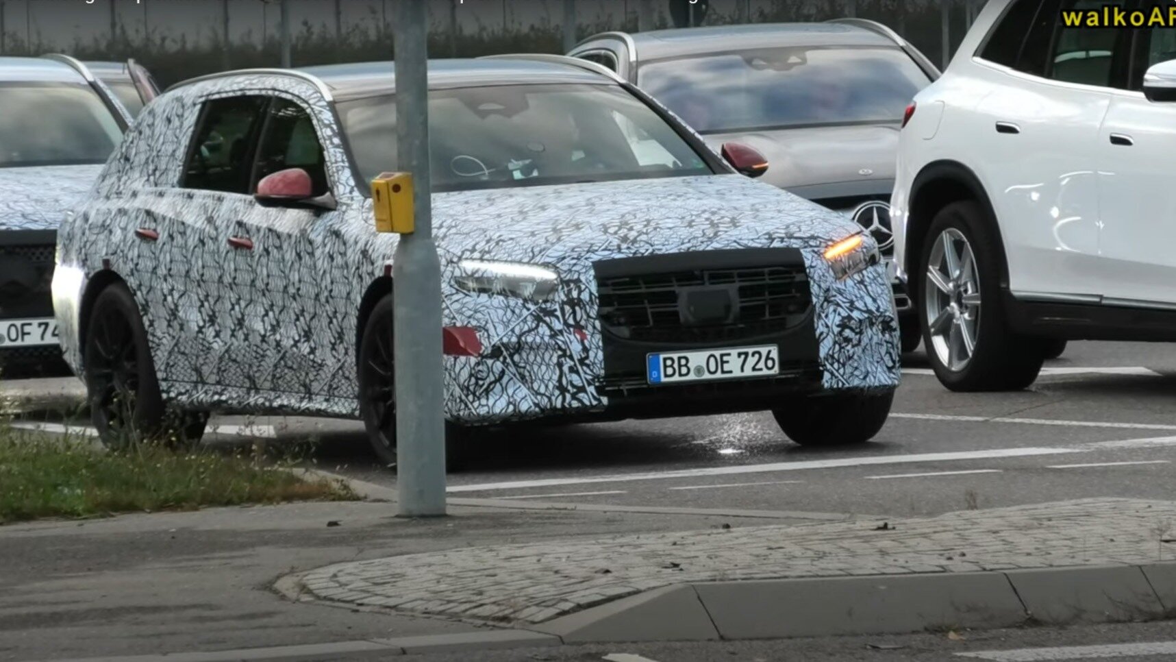 Новый универсал Mercedes-Benz E-класса впервые попал на видео
