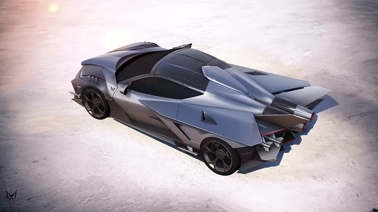 Из Chevrolet Corvette хотят сделать подобие истребителя с реактивными двигателями и ракетами