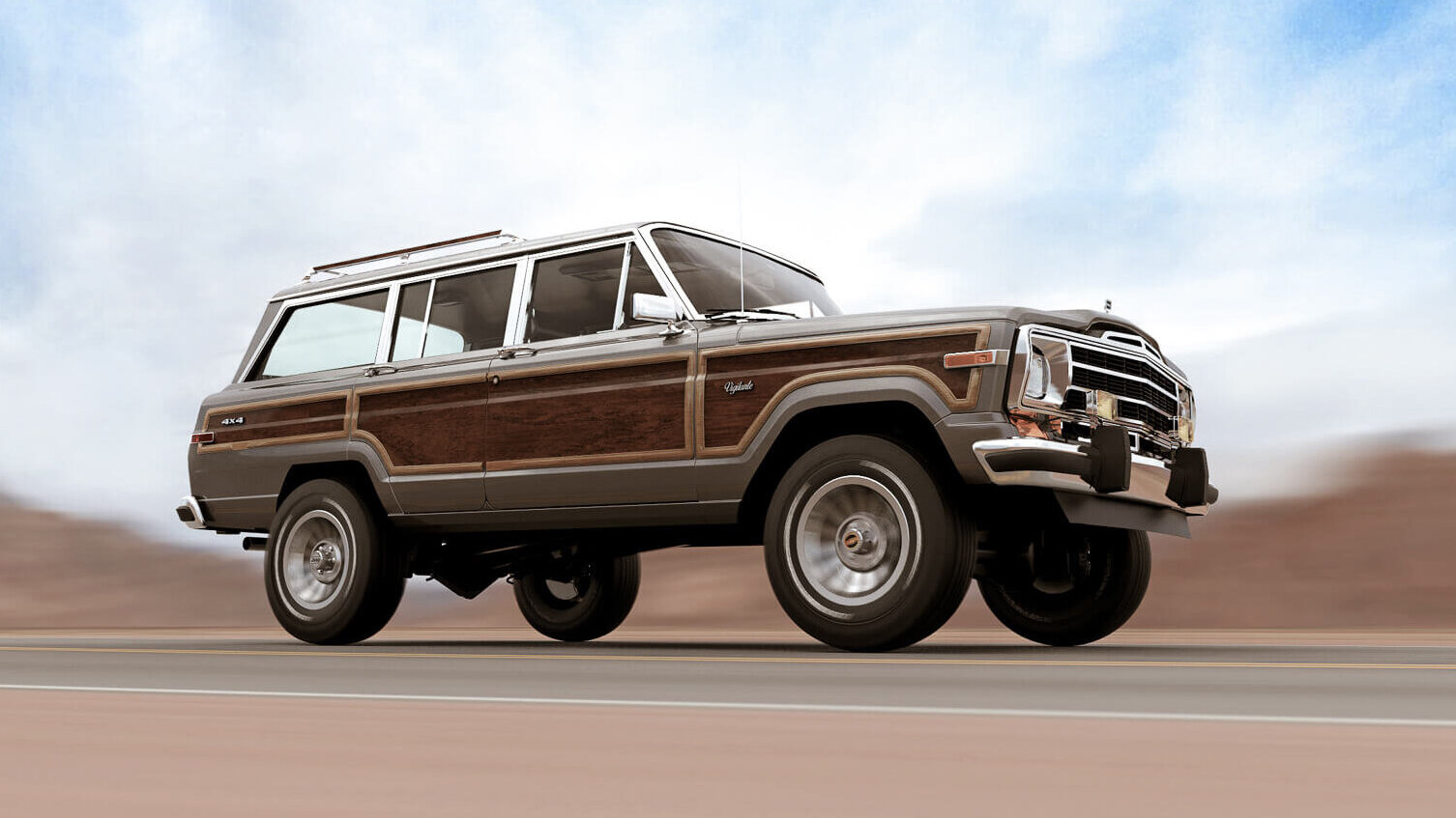 Старый Jeep Grand Wagoneer сделали 1000-сильным и теперь продают
