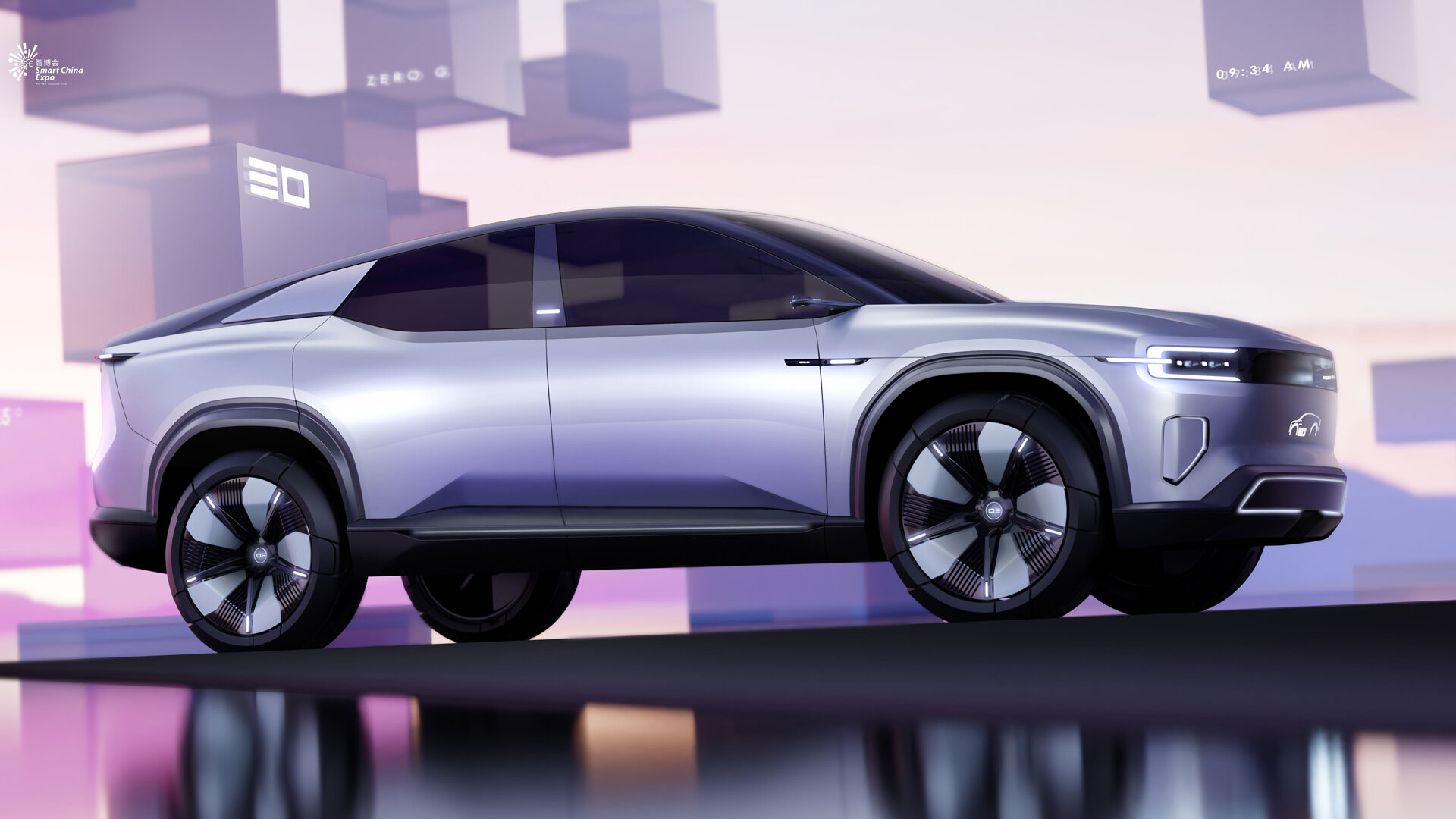 Китайская марка Changan представила футуристичный фастбек с огромным экраном