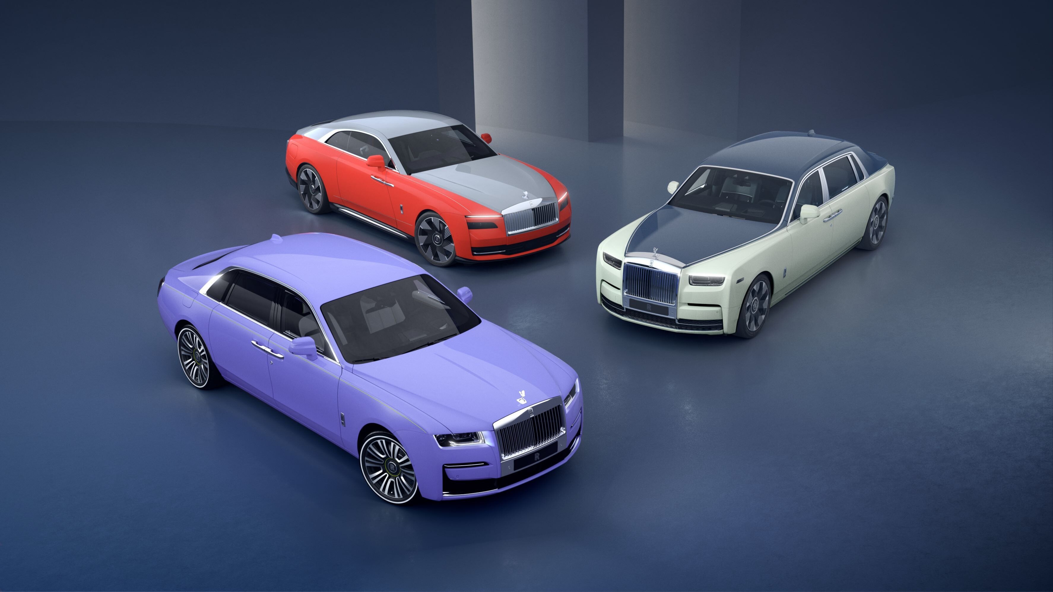 Rolls-Royce показал эксклюзивные Ghost, Phantom и Spectre для Пекинского автосалона
