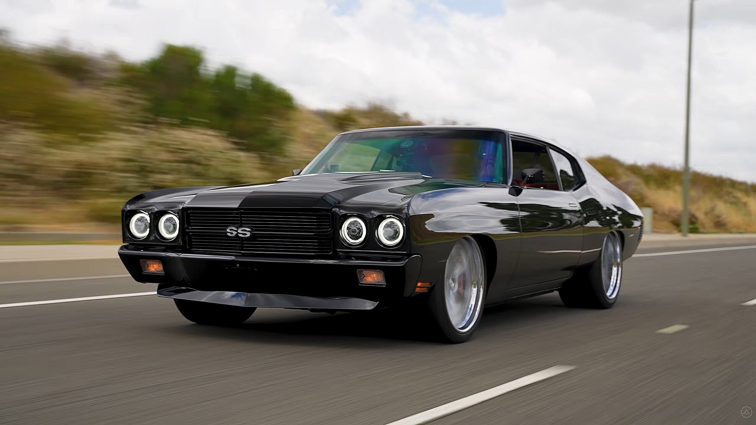 В 56-летний Chevrolet Chevelle SS установили V8 на 750 сил и кресла от Hyundai