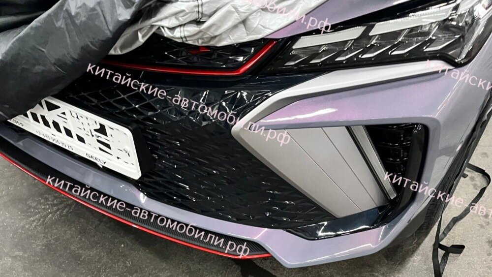В Москве заметили новый Geely Coolray