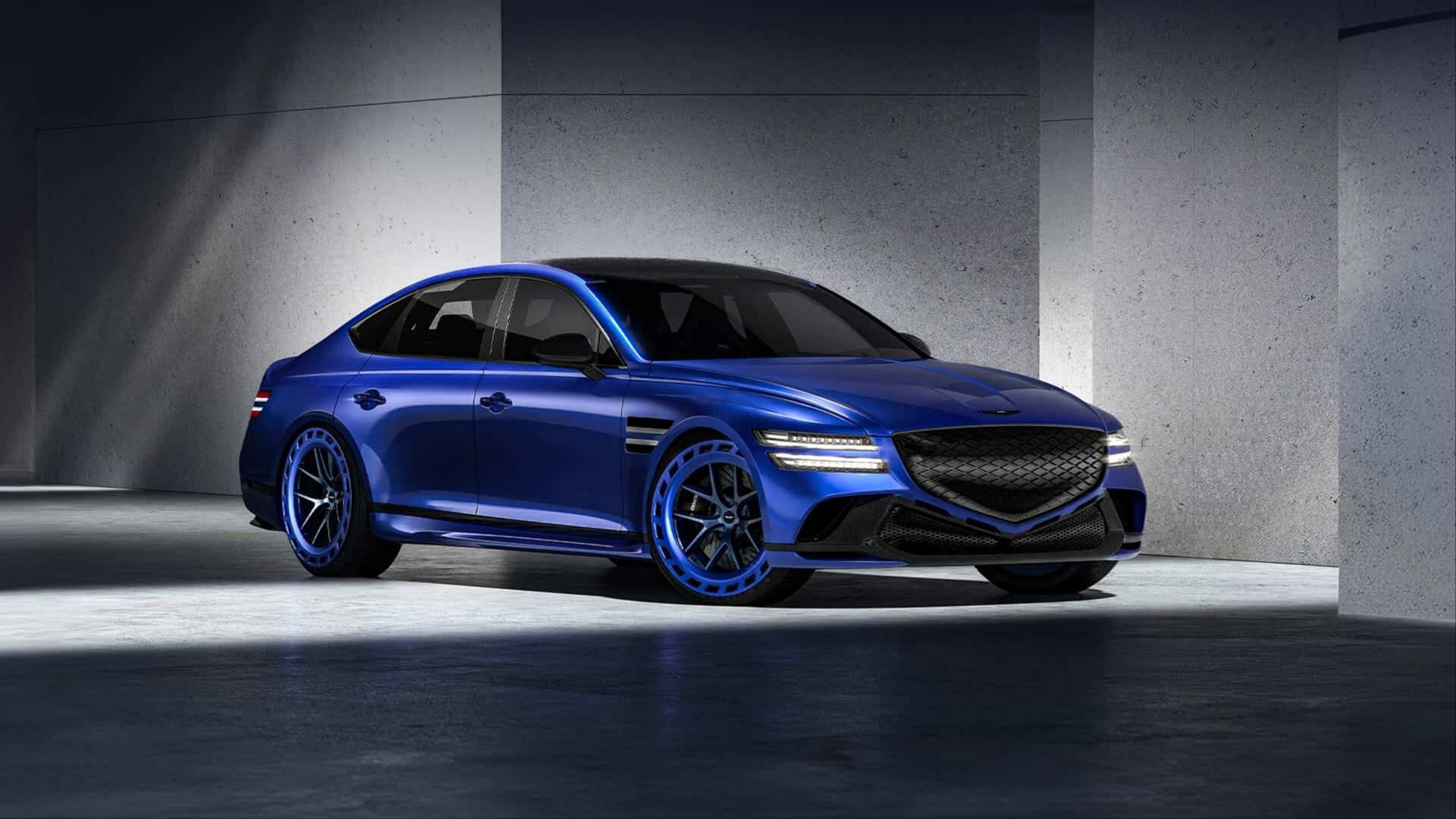 Genesis показал «злой» электроседан G80 в версии Magma
