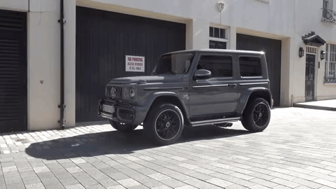 Посмотрите на Suzuki Jimny, который умело стилизовали под Гелик в тюнинге Brabus