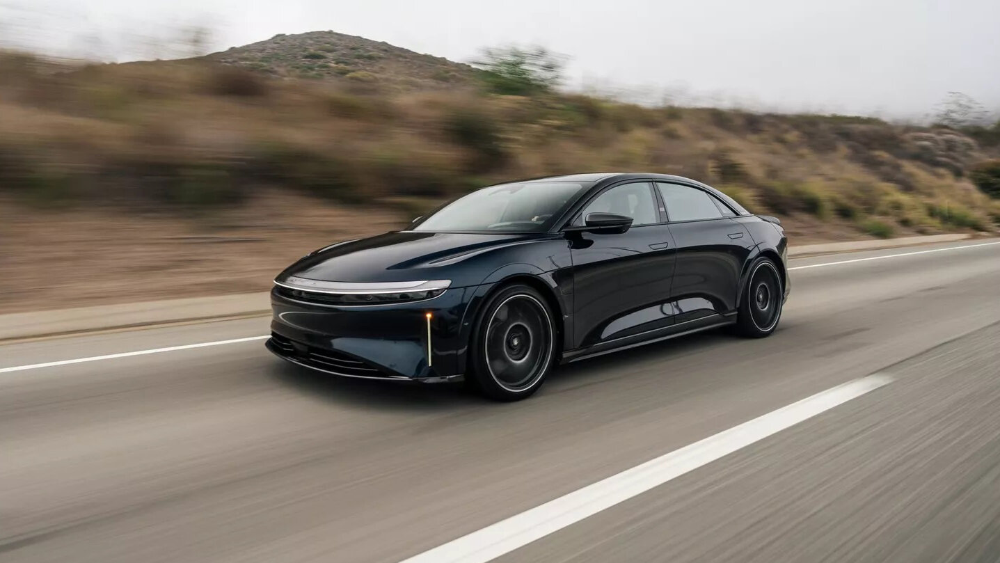 Представлен самый быстрый броневик в мире — это Lucid Air