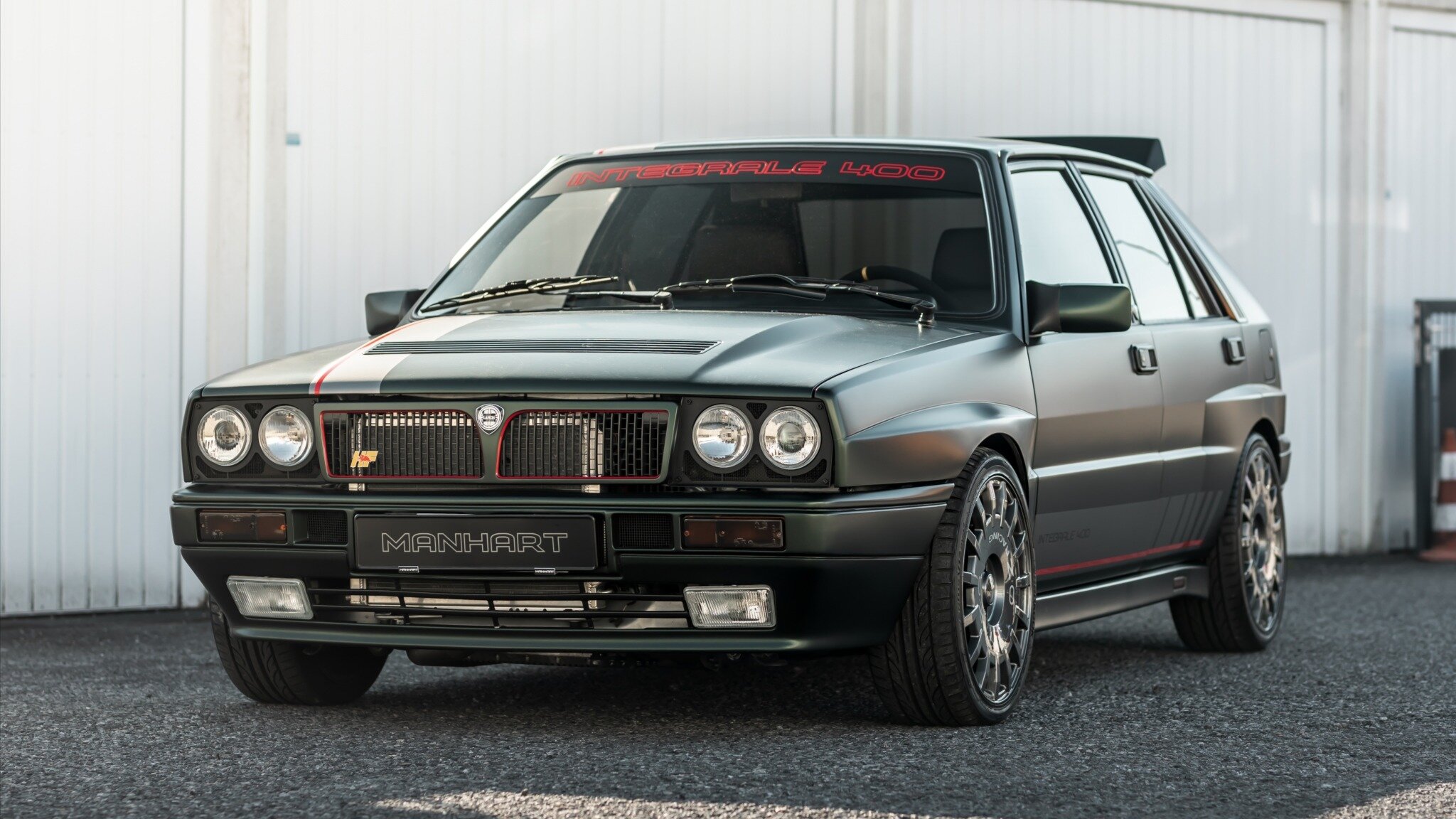 Культовая Lancia Delta Integrale после тюнинга в Manhart стала вдвое мощнее