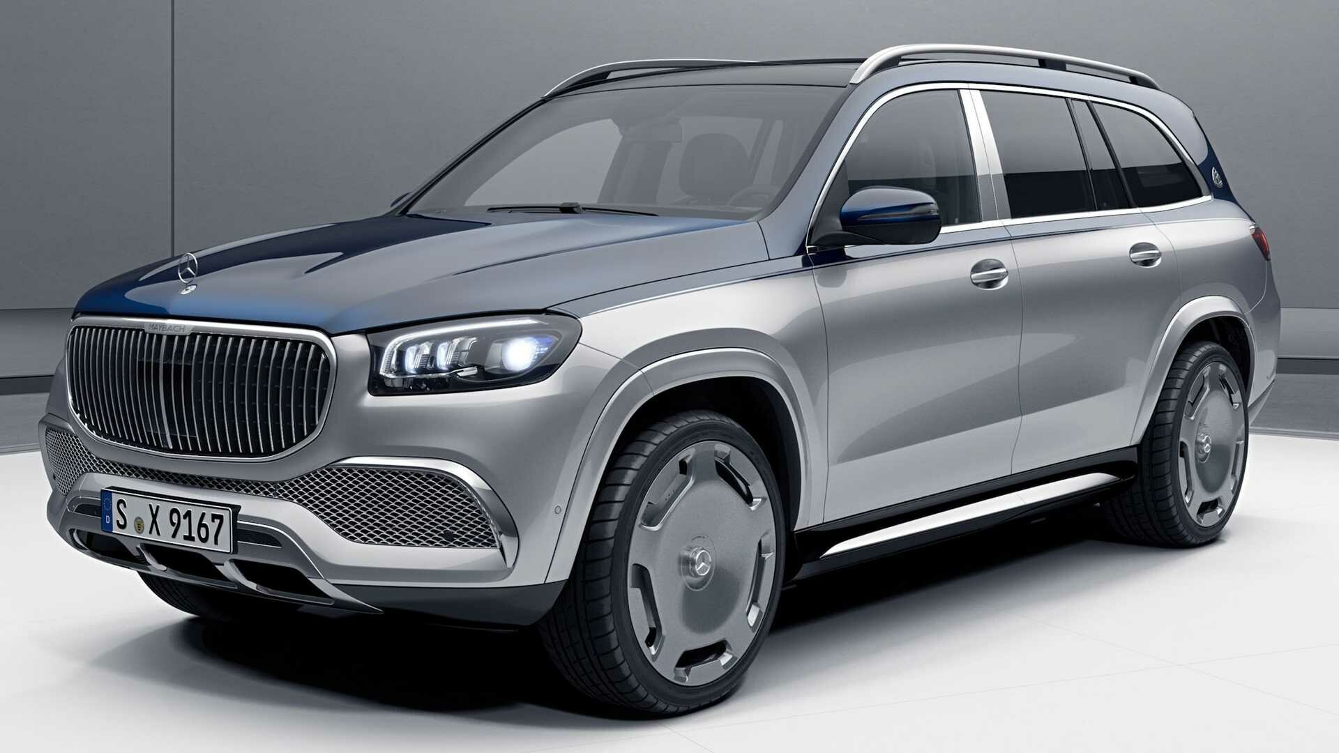 Посмотрите на «юбилейный» Mercedes-Maybach GLS, в комплекте с которым идёт бриллиантовая ручка