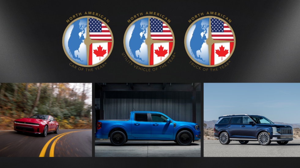 Dodge, Ford и Hyundai победили в премии «Североамериканский автомобиль года»