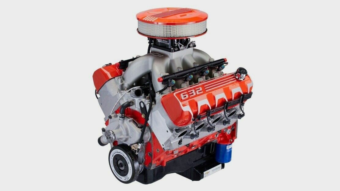 Представлен самый большой V8 от Chevrolet: 10,4 литра и 1004 лошадиные силы