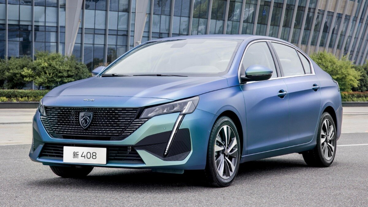 В Китае представили рестайлинговый седан Peugeot 408