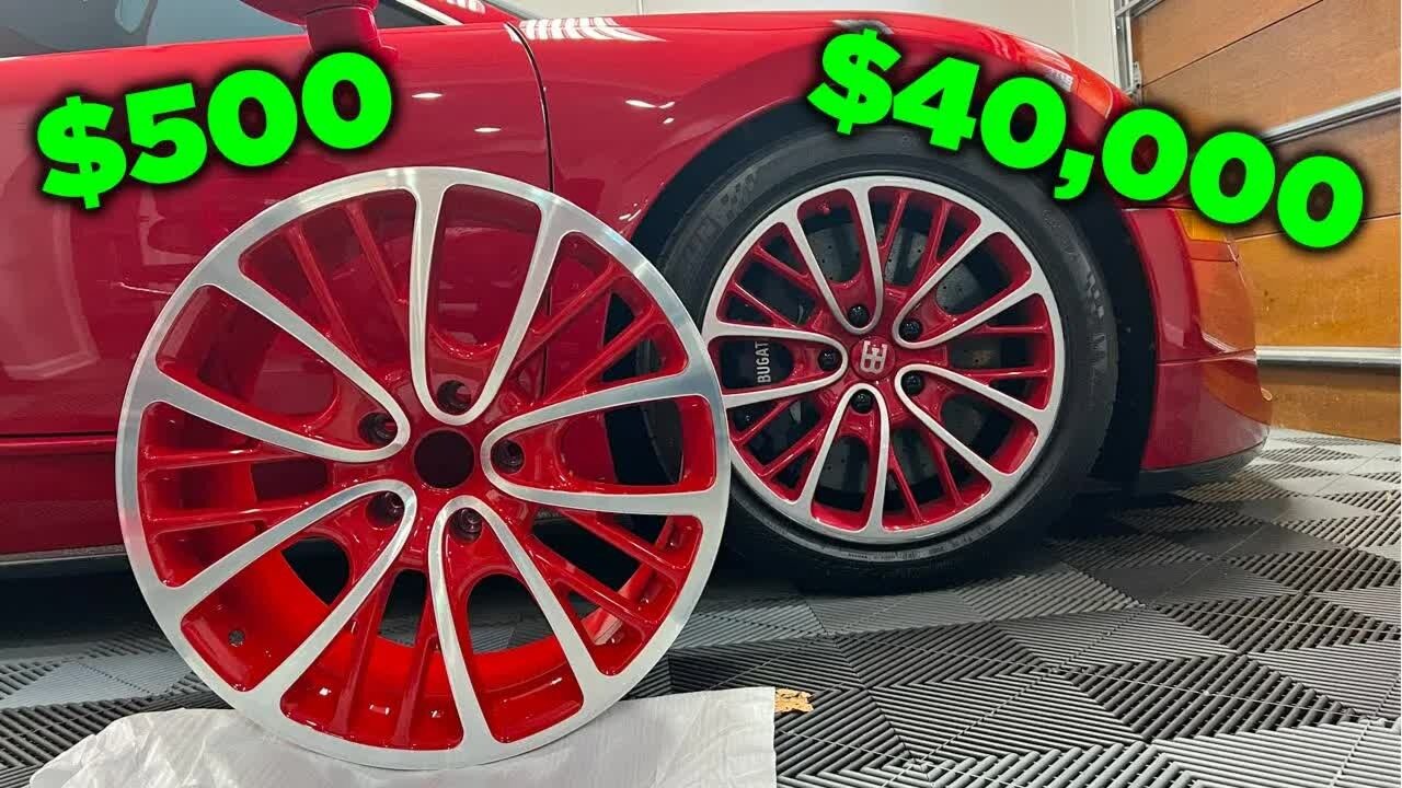 Владелец Bugatti Veyron поставил китайские колёса и сэкономил 155 тысяч долларов