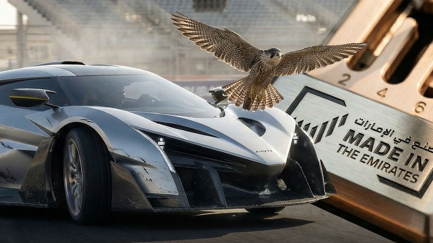 Арабский ответ Ferrari: суперкар FLCON, созданный в ОАЭ, показали на видео
