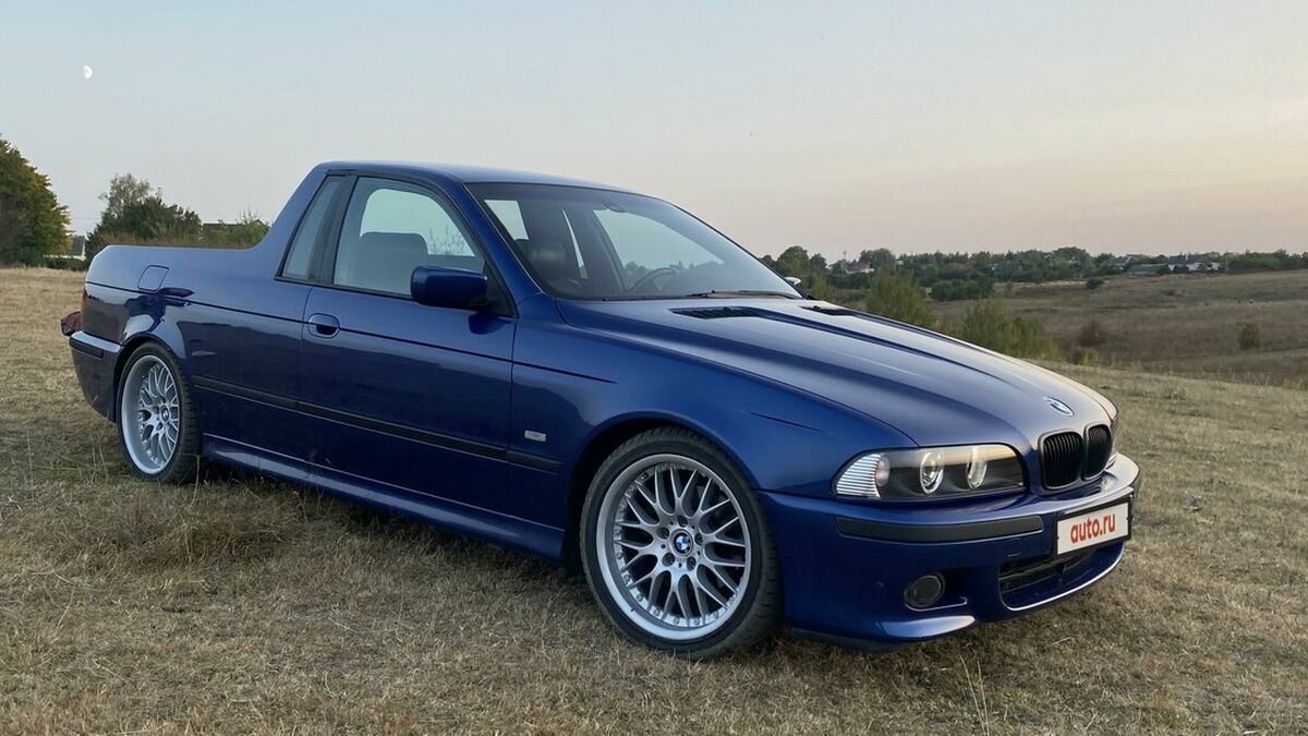 В Курске всё ещё пытаются продать пикап из BMW 5 серии. Но теперь почти на миллион дешевле