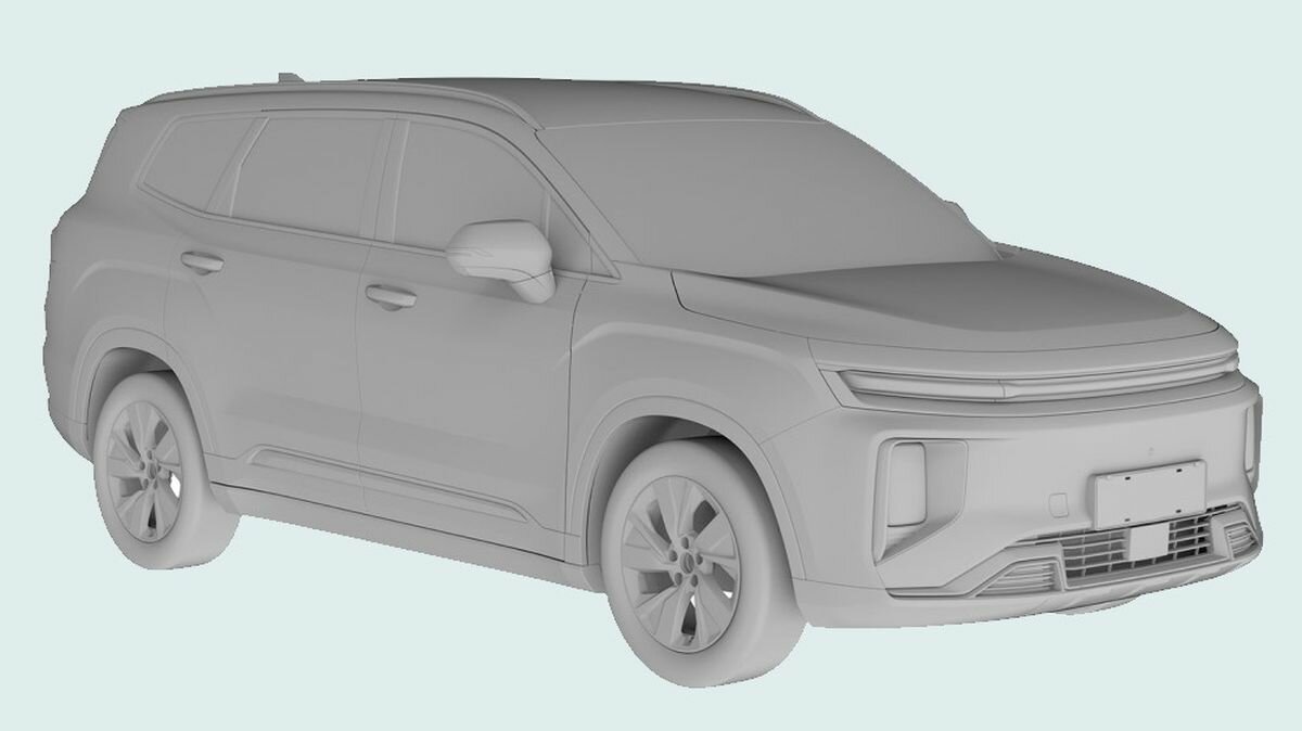 Большой кроссовер Livan RL9 из Китая запатентовали в России
