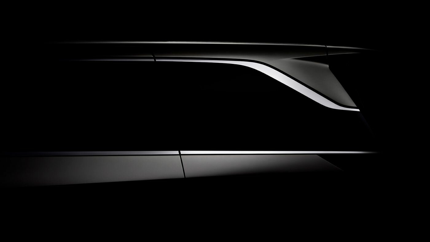 Появилось изображение нового минивэна Lexus LM, который рассекретят 18 апреля