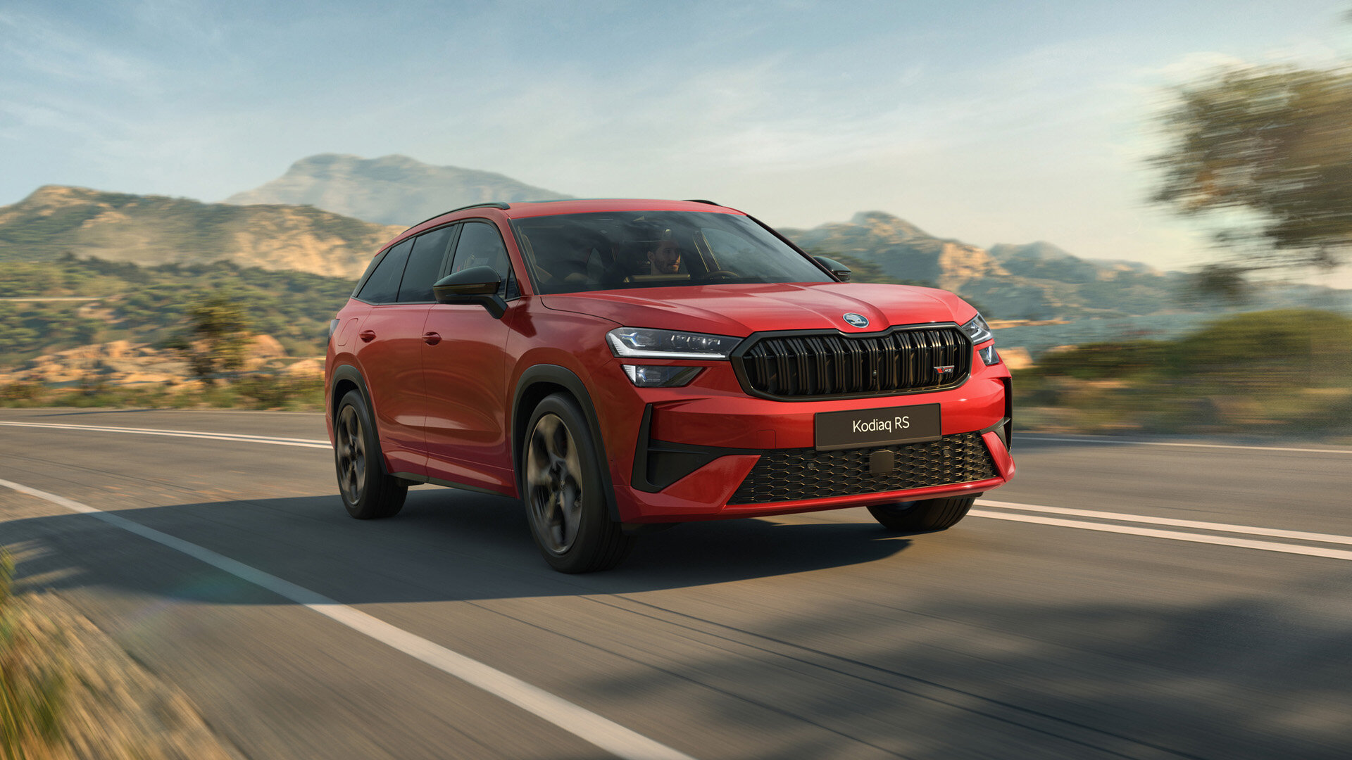 Представлен новый Skoda Kodiaq RS: полный привод и 6,3 секунды до сотни